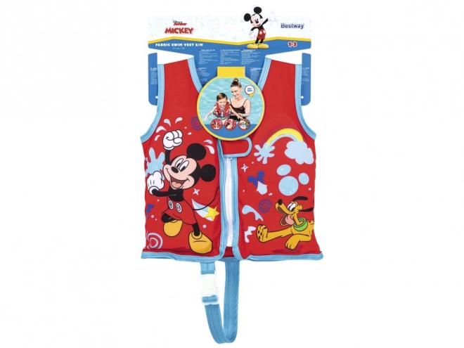 Kamizelka pływacka Bestway z motywem Myszki Mickey rozmiar S/M