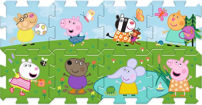 TREFL Piankowe puzzle Świnka Peppa