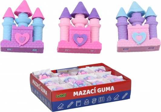 Gumka do mazania w kształcie zamku
