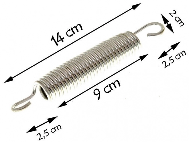Sprężyna do trampoliny długość 14cm dla 8FT do 11FT