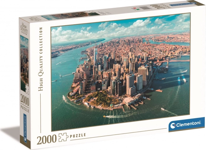 Puzzle 2000 elementów Lower Manhattan, Nowy Jork