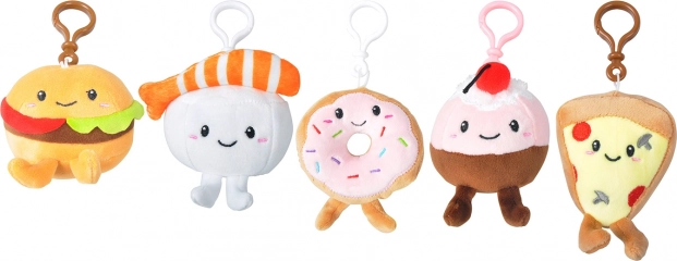 pluszowy brelok do kluczy food mix 8 cm