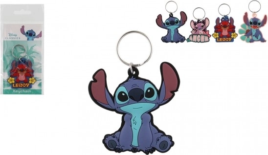 Gumowy brelok Stitch