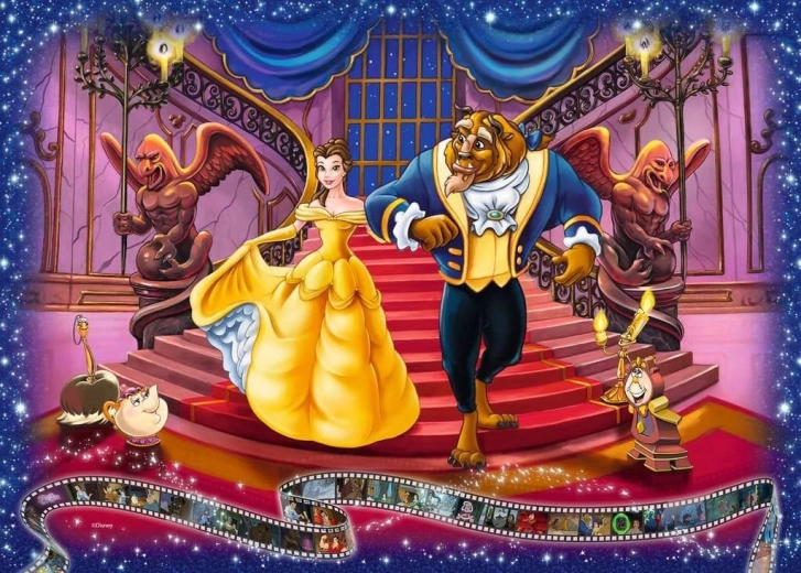 Ravensburger puzzle Piękna i Bestia 1000 elementów