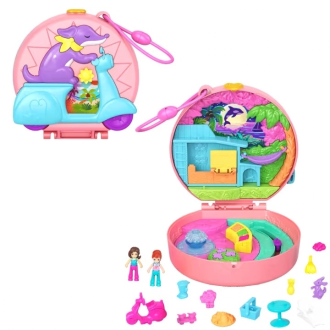 Polly Pocket Skuter Przygód - Kompaktowy Zestaw Do Gry