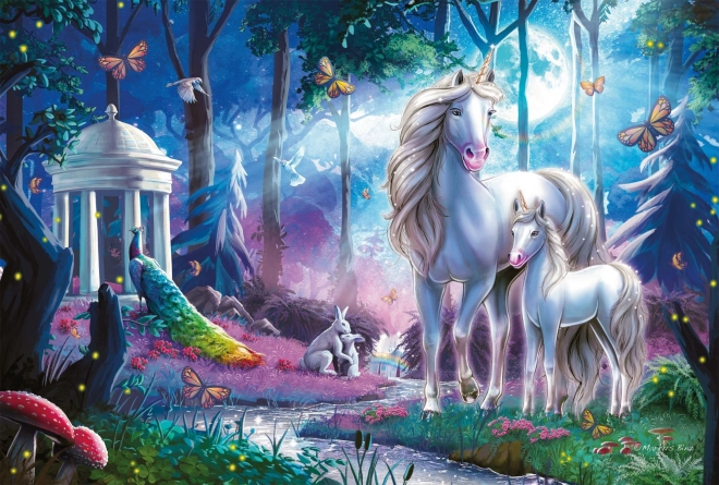 Puzzle Jednorożce 200 elementów SCHMIDT