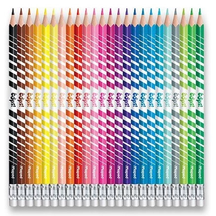 MAPED Kredki trójbokowe Color'Peps Oops z gumką 24 szt.