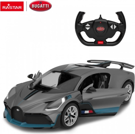 Bugatti Divo srebrny samochód RC 1:14 od Rastar