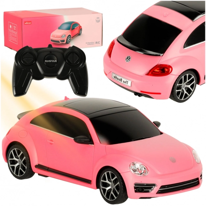 Rastar Volkswagen Beetle na zdalne sterowanie 1:24 Zmieniający kolory