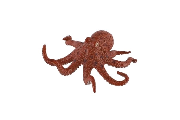 Ośmiornica przybrzeżna zooted plastik 8 cm w woreczku