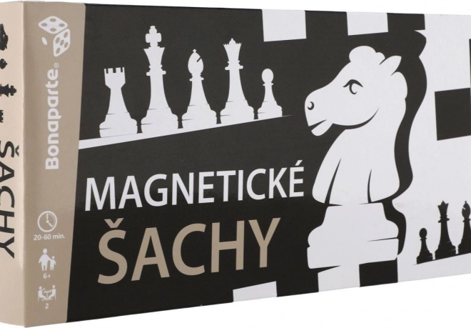 magnetyczne szachy w plastikowym pudełku
