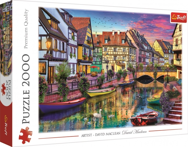 Puzzle 2000 elementów Colmar Francja