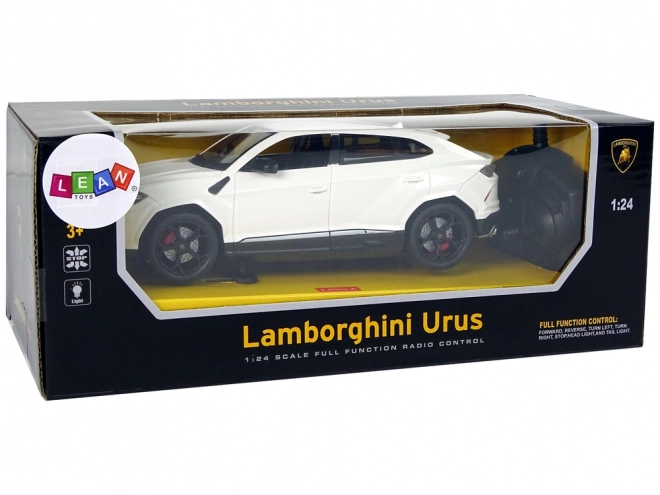 R/C auto 1:24 Lamborghini Urus białe 2.4 G Światła