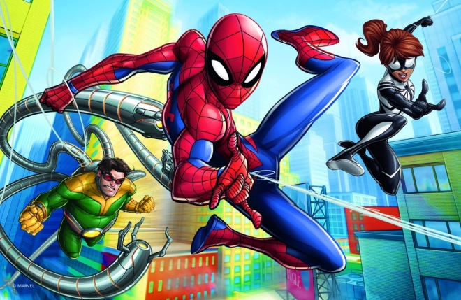 Minipuzzle Spiderman 54 elementów