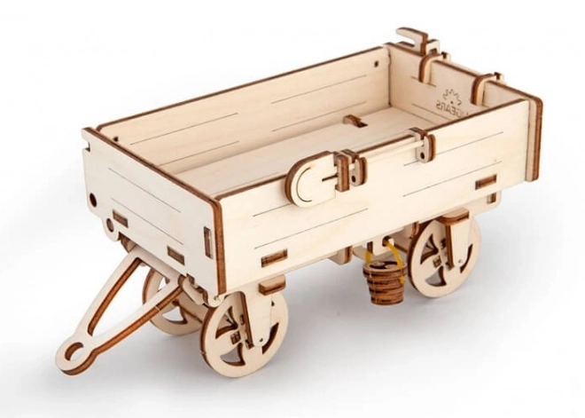 Ugears Puzzle 3D - Przyczepka 68 elementów