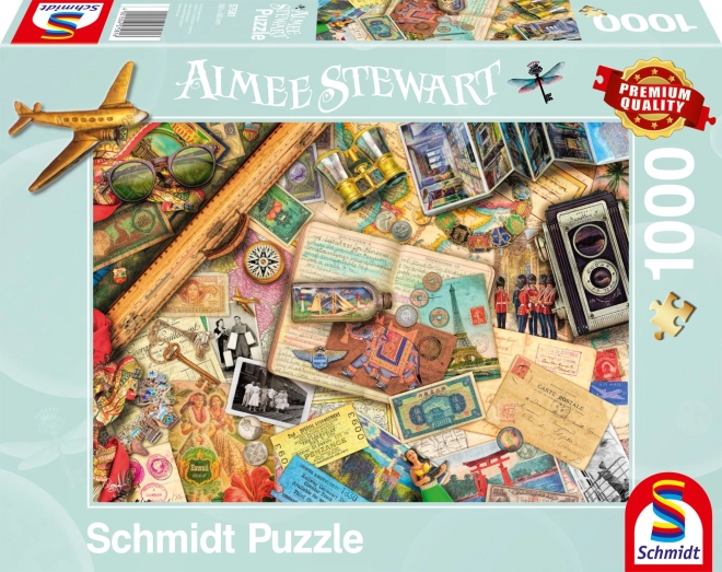 Puzzle Wspomnienia z podróży 1000 elementów