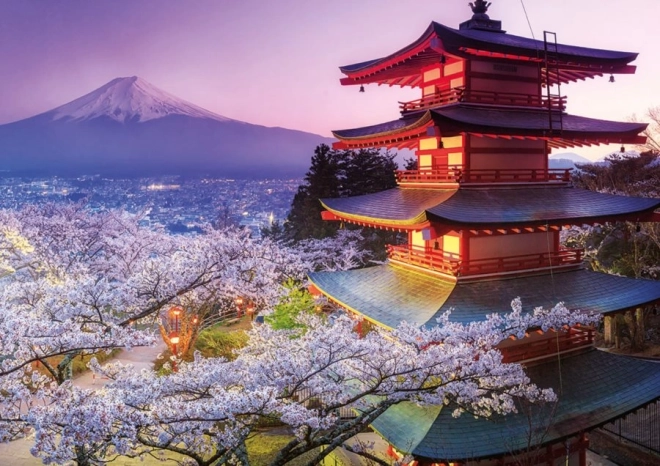Puzzle EDUCA Góra Fudżi, Japonia – 2000 elementów