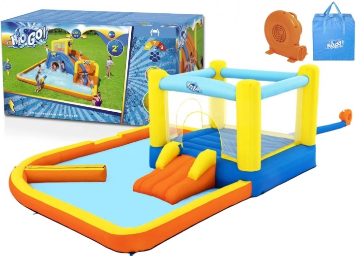 Nadmuchiwana wodna zjeżdżalnia z basenikiem 365 × 340 × 152 cm BESTWAY
