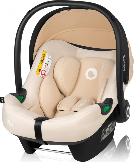 LIONELO Fotelik samochodowy Astrid i-Size 40-87cm, Beige Sand