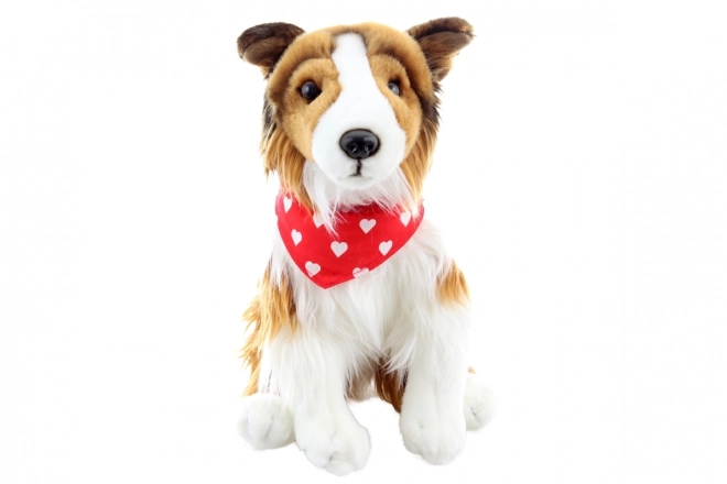 Plusz Długowłosy collie z szalikiem 26 cm ECO-PRZYJAZNY