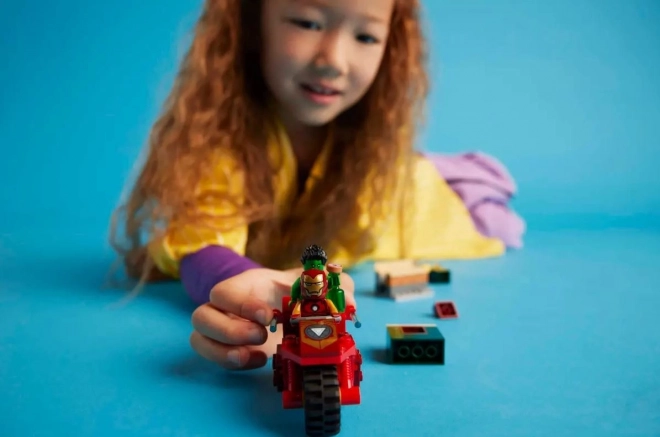 LEGO Marvel Super Heroes 76287 Iron Man na motocyklu i Hulk