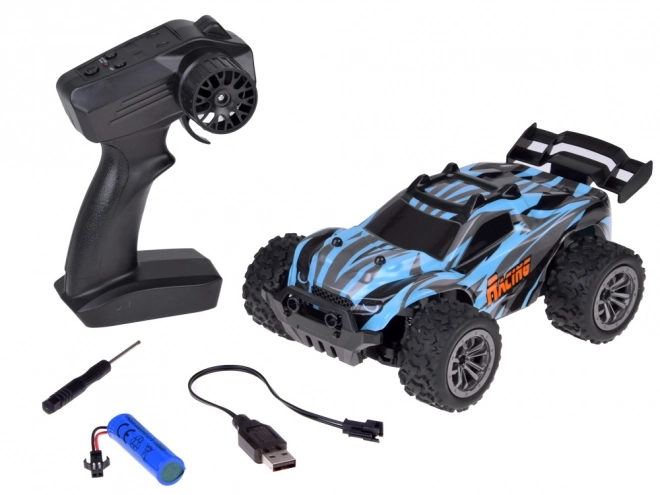 Zdalnie sterowane auto Rapid Monster z podświetleniem