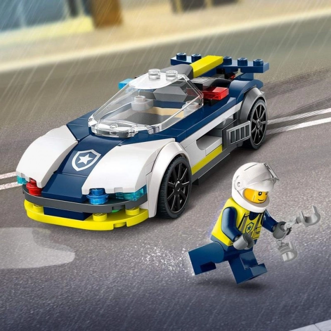 LEGO® City 60415 Pościg policyjnego samochodu i auta sportowego