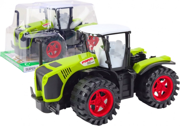 Rolniczy traktor Duży napęd cierny Zielony pojazd rolniczy