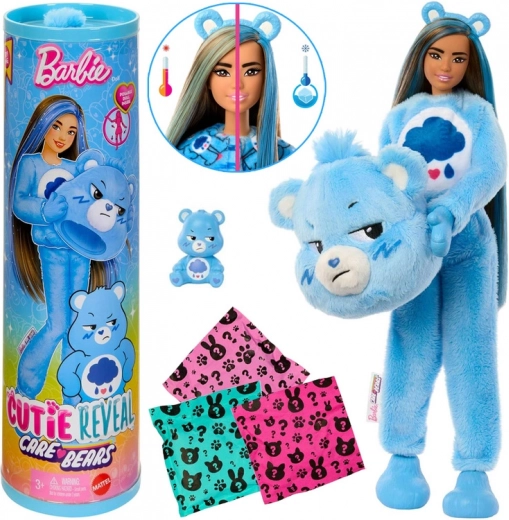 barbie cutie reveal – opieka nad misiami: mruk w niedźwiedzim kostiumie