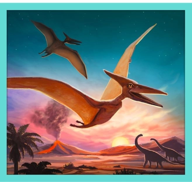 Puzzle Poznaj Dinozaury