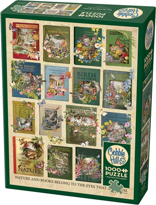 COBBLE HILL Puzzle Natura w książkach 1000 elementów