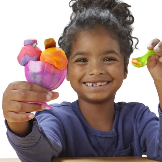 Play-doh zakrzywiona lodziarnia