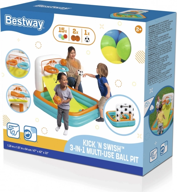 Nadmuchiwane Centrum Zabawy Bestway z Piłeczkami