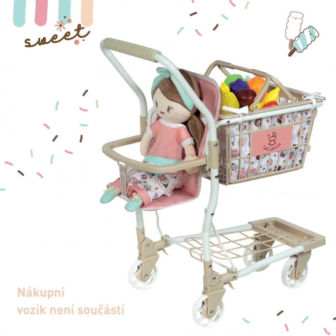 DeCuevas 20148 Pluszowa lalka SWEET - 36 cm