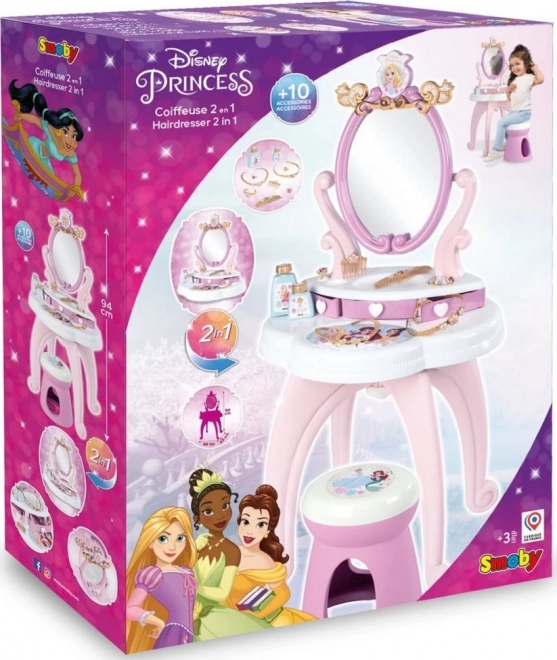 SMOBY Toaletka 2w1 Księżniczki Disneya