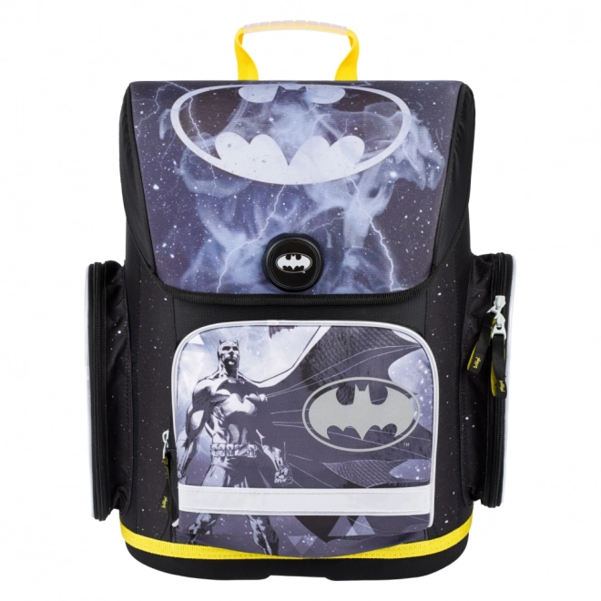 BAAGL 3 ZESTAW Ergo Batman Storm: tornister, piórnik, worek