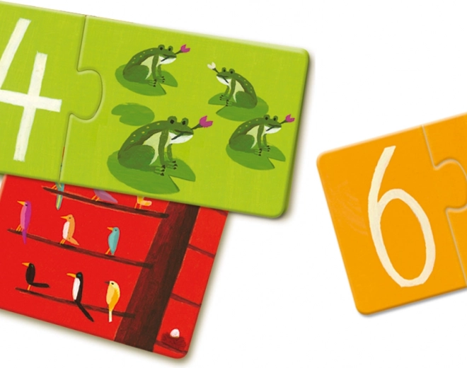 Duo puzzle Liczby DJECO