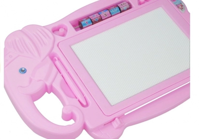 Magnetyczna tablica Elephant Stamp Pink