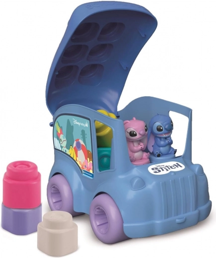 Otwierany dach i schowek na klocki