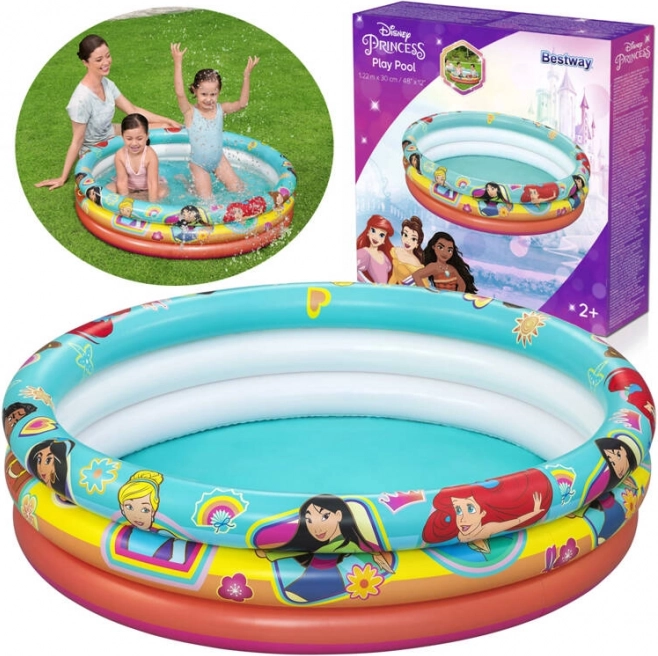 Bestway dmuchany dziecięcy basen DISNEY PRINCESS 122 × 30 cm