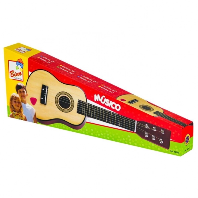 Gitara drewno/metal 57cm w pudełku