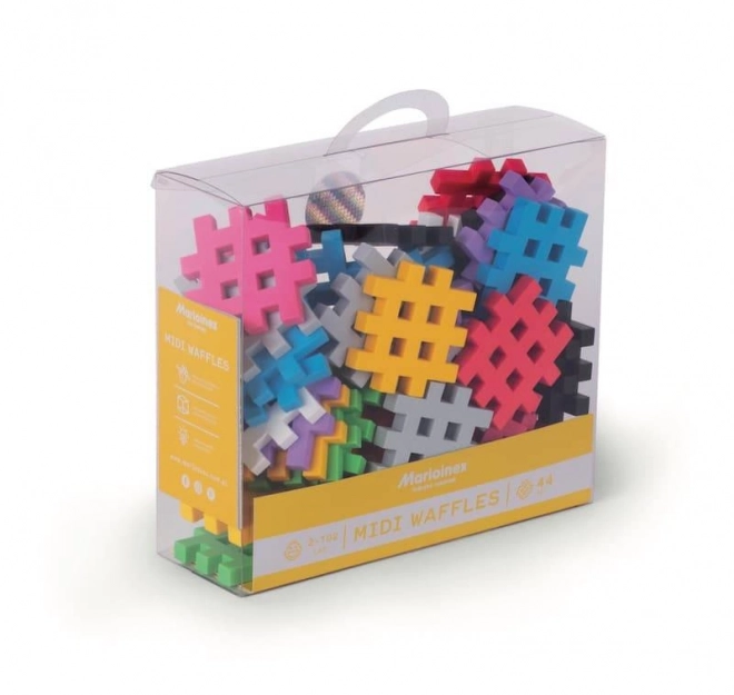 Klocki Midi Waffle 44 sztuk