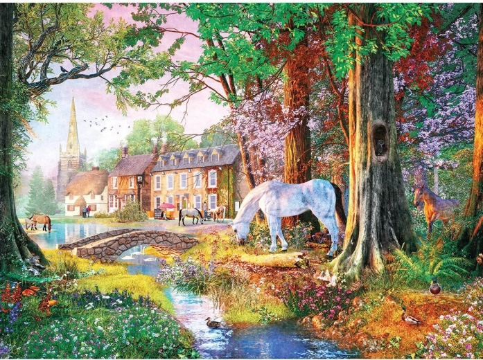 Puzzle Kucyki z New Forest 1000 elementów