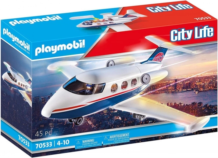City Life prywatny samolot – zestaw do zabawy