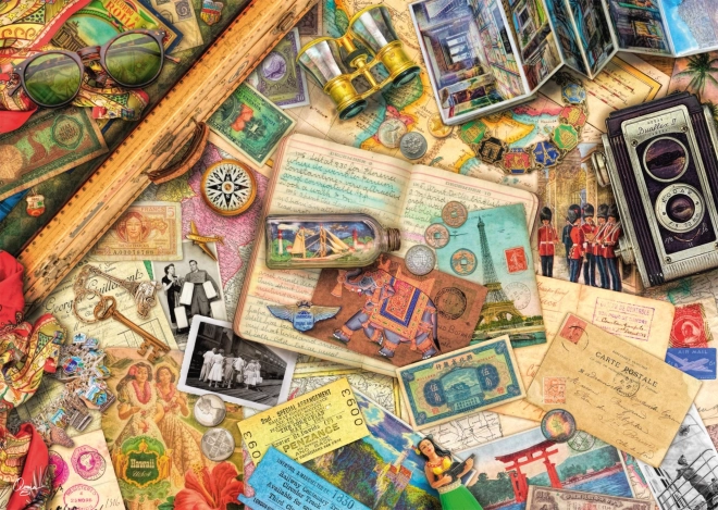 Puzzle Wspomnienia z podróży 1000 elementów