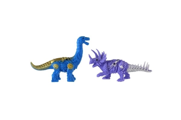 Dinozaur/Smok 8 szt. plastik 14-17 cm w woreczku 22x35x7 cm