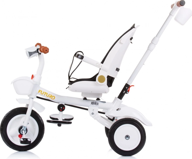 CHIPOLINO Trójkołowiec z daszkiem Futuro 2w1 Krówka