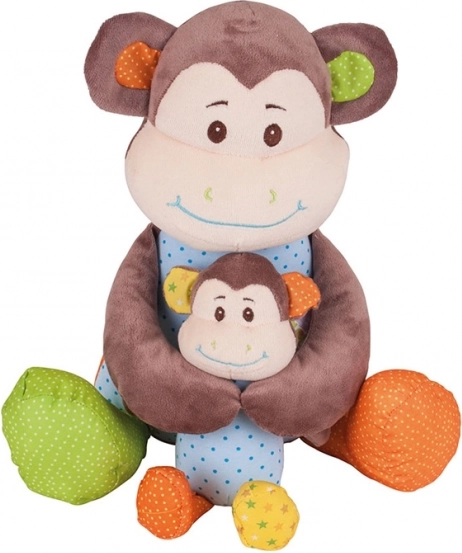 Bigjigs Baby pluszowa małpka Cheeky – duża