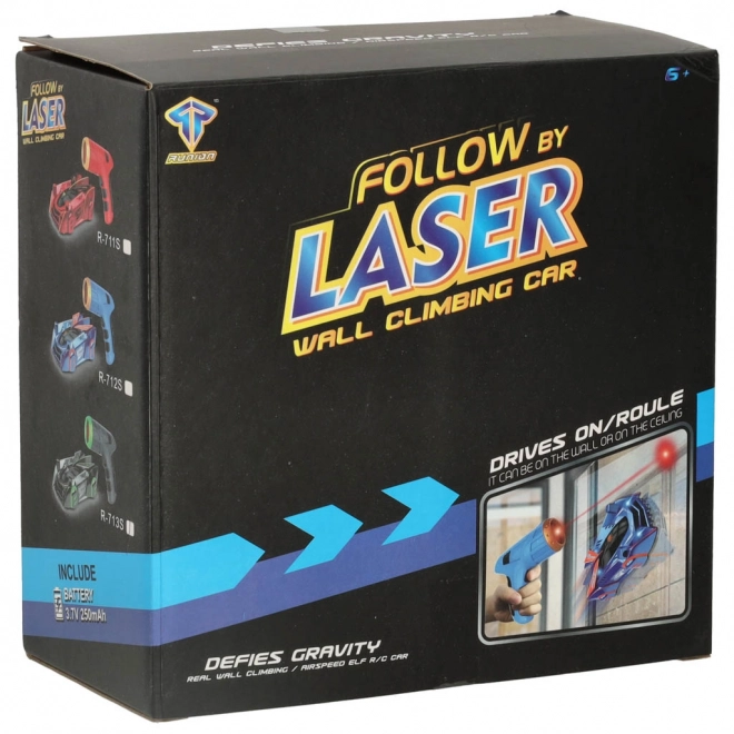 Szary zdalnie sterowany pojazd laserowy