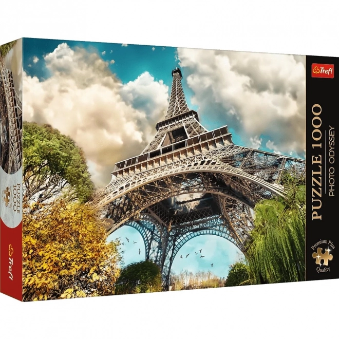 TREFL Puzzle Premium Plus Photo Odyssey: Wieża Eiffla 1000 elementów